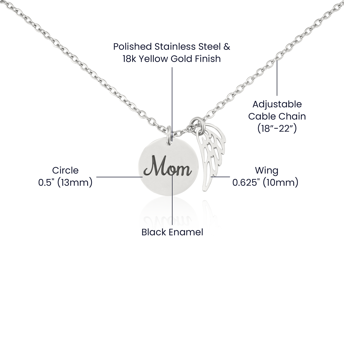 Memorial Name Necklace