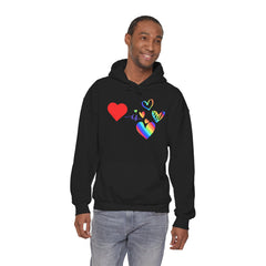 Love is Universal Unisex Heavy Blend™ Hooded Sweatshirt
