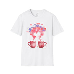 So Steamy Coffee T‑Shirt — Cute Couples/Coffee Lover Tee