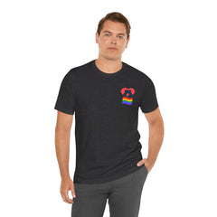 Pride Heart Tee 1— Rainbow Heart Graphic T-Shirt