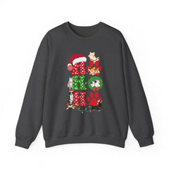 Christmas Ho Ho Ho Pet Lovers Crewneck Sweatshirt