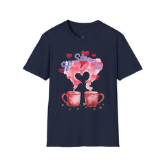 So Steamy Coffee T‑Shirt — Cute Couples/Coffee Lover Tee