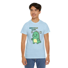 Angry Dino — "Another Fine Day! Crap!" Graphic Tee