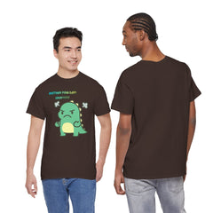Angry Dino — "Another Fine Day! Crap!" Graphic Tee