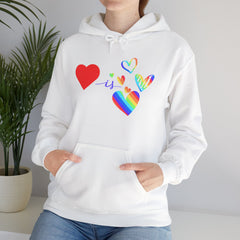 Love is Universal Unisex Heavy Blend™ Hooded Sweatshirt