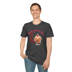 My Lil Stud Muffin T-Shirt — Cute Valentine’s Muffin Graphic Tee