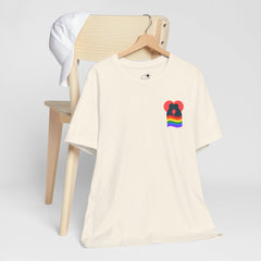 Pride Heart Tee 1— Rainbow Heart Graphic T-Shirt
