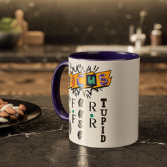 Focus Funny Wordplay Mug — Colorful 11oz/15oz Ceramic Coffee Cup