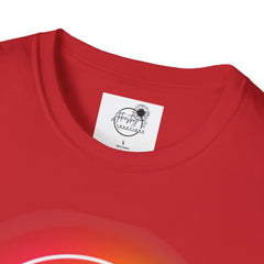 Rainbow Lips T-Shirt — Pride LGBT Neon Circle Graphic Tee
