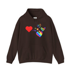 Love is Universal Unisex Heavy Blend™ Hooded Sweatshirt