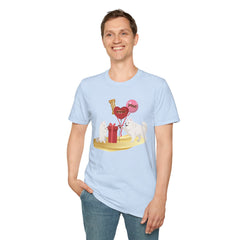 "I Woof You" Valentines Dog Love Graphic T-Shirt