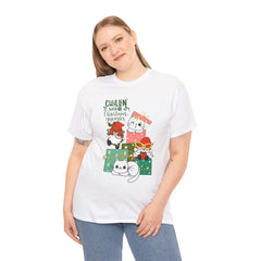 Christmas Cats T-Shirt — Cute Holiday Kitty Gift Tee (Chillin’ with My Felines)