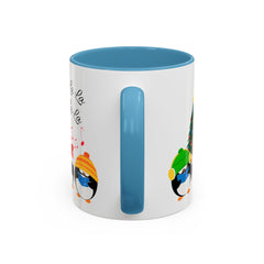 Coffee Mug Penguin Singing Design 11, 15oz