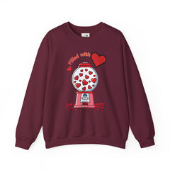 Filled with Love Unisex Heavy Blend™ Crewneck Sweatshirt