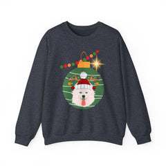 Christmas Theme Unisex Heavy Blend™ Crewneck Sweatshirt Customizable