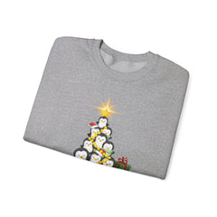 Christmas Penguin Crewneck Sweatshirt