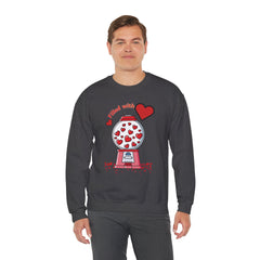 Filled with Love Unisex Heavy Blend™ Crewneck Sweatshirt