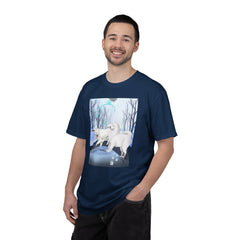 Winter Wonderland Samoyed T-Shirt — Holiday Dog Lover Tee