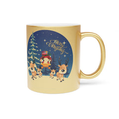Metallic Holiday Mug (Silver\Gold)