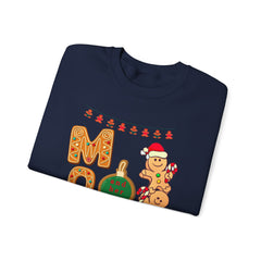 Gingerbread MOM and Her Crew Christmas Crewneck Sweatshirt