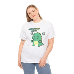 Angry Dino — "Another Fine Day! Crap!" Graphic Tee