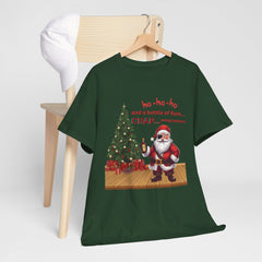 Santa “ho-ho-ho and a bottle of Rum…CRAP” Holiday Tee shirt