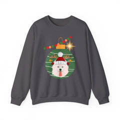 Christmas Theme Unisex Heavy Blend™ Crewneck Sweatshirt Customizable