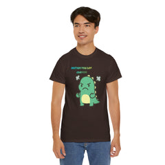 Angry Dino — "Another Fine Day! Crap!" Graphic Tee