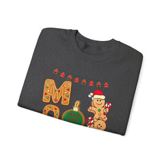 Gingerbread MOM and Her Crew Christmas Crewneck Sweatshirt