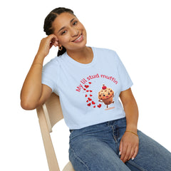 My Lil Stud Muffin T-Shirt — Cute Valentine’s Muffin Graphic Tee
