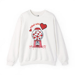 Filled with Love Unisex Heavy Blend™ Crewneck Sweatshirt