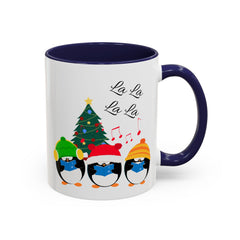 Coffee Mug Penguin Singing Design 11, 15oz