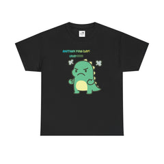 Angry Dino — "Another Fine Day! Crap!" Graphic Tee