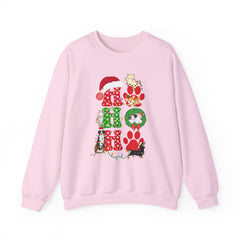 Christmas Ho Ho Ho Pet Lovers Crewneck Sweatshirt