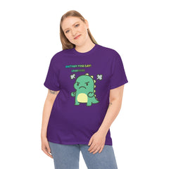 Angry Dino — "Another Fine Day! Crap!" Graphic Tee