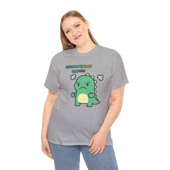 Angry Dino — "Another Fine Day! Crap!" Graphic Tee