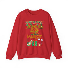 Sweatshirt - "Ho Ho Ho Pour The Merlot" Christmas Wine Crewneck