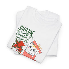 Christmas Cats T-Shirt — Cute Holiday Kitty Gift Tee (Chillin’ with My Felines)