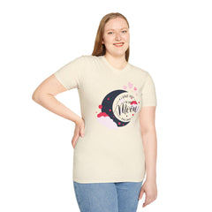 Love You to the Moon T-Shirt – Romantic Moon & Hearts Tee