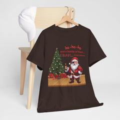 Santa “ho-ho-ho and a bottle of Rum…CRAP” Holiday Tee shirt