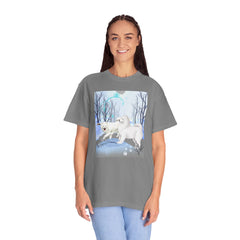Winter Wonderland Samoyed T-Shirt — Holiday Dog Lover Tee