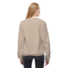 Campfire Cats Crewneck Sweatshirt — Woodland Night Cats Around a Bonfire