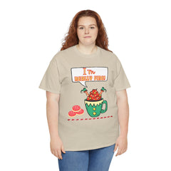 I'm Really Fine Tee — Cute Elf in a coffee cup Graphic T-Shirt