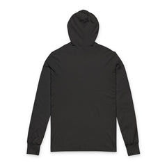 Floral Garden Cart Hooded Long Sleeve Tee