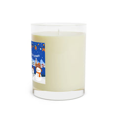 Merry Christmas Scented Candle - Full Glass, 11oz