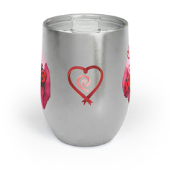 Lady Bugs in Love Chill Wine Tumbler