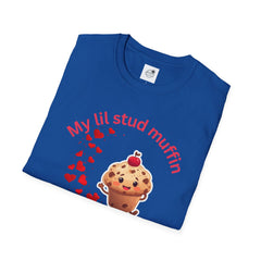 My Lil Stud Muffin T-Shirt — Cute Valentine’s Muffin Graphic Tee