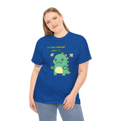 Angry Dino — "Another Fine Day! Crap!" Graphic Tee