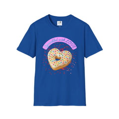 Sprinkled With Love Heart Donut Graphic Tee