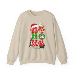 Christmas Ho Ho Ho Pet Lovers Crewneck Sweatshirt